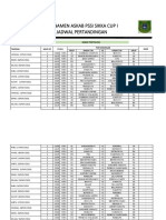 Fix Jadwal Pertandingan Askab Cup 2021