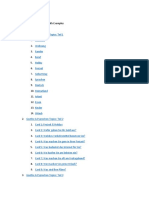 Goethe A2 Sprechen Topics With Examples