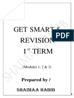 Get Smart 5 Revision Module 1 - 2 - 3