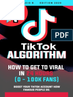 TIKTOK Algorithm - How To Get To VIRAL in 24 Hours (0 - 100k Fans)