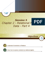 5 - Chapter 2 - Relational Model of Data - P4