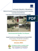 Environmental Quality Test Report of Coastal Towns Environmental Infrastructure Improvement Project (CTEIP) - BR - 01