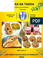 Zayka Ka Tadka - April 2022 - Magazine