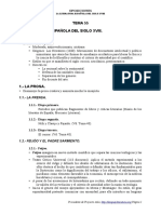 Tema 55. La Literatura en El XVIII. Pasado Proyecto Aula 2