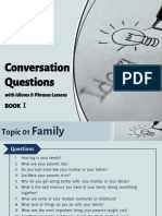 Conversation Questions With Idioms and Phrases Book 1