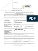 1721 - Haritha Babu - Research Ethics Form