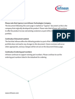 Infineon CYW43439 DataSheet v03 - 00 EN