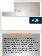 Unit:4 GST: By: Simran Jain Assistant Professor Gibs