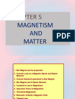 Magnetism & Matter CH5