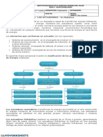 Tema: Los Actuadores - en Robótica CONTENIDO: Un Actuador Es Un Dispositivo Capaz de Transformar Energía Hidráulica