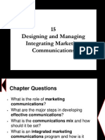 Chapter 15 - Designing and Managing Integrating Marketing Communications