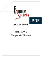 ACAD - EDGE Edition 3 (Corporate Finance)