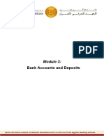 Bank Accounts and Deposits