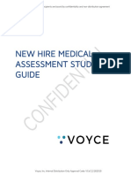 New Hire Med. Assessment Study Guide