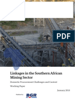 Southern African Mining Sector Linkages