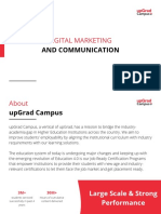 Digital Marketing and Communication