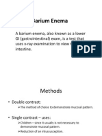 Barium Enema