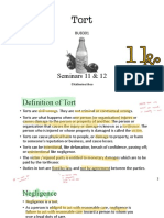 Student Copy PDF Seminars 11 12 AB1301 Lecture Notes - Tort