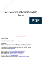 The Summer of Beautiful White Horse