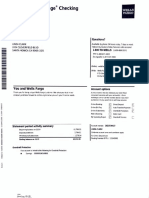 Wells Fargo Rent Deposits Nov and Dec 2020