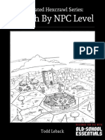 Populated Hexcrawl Series Wealth by NPC Level (OSE)