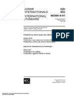 IEC 60364 - 4!41!2001 - Electrical Installation of Buildings