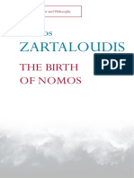 (Encounters in Law and Philosophy) Thanos Zartaloudis - The Birth of Nomos-Edinburgh University Press (2020)