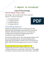 Methods of Psychology