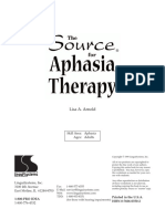 Source For Aphasia