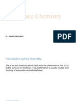 Surface Chemistry