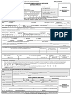 CS Form 100 - Revised September 2016