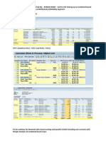 WIP Calculation Product Cost by Order