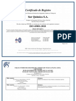 Certificado ISO 45001 PDF