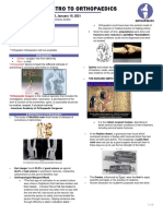 ORTHO-Intro To Orthopedics (Dr. Gerochi)