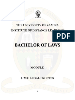 Legal Process Module - LPU 2911 PDF