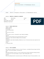 Glycerol MSDS