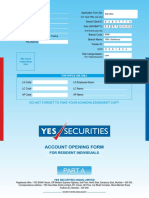 Yes Securites Form Details PDF