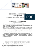 Drafting of Contracts