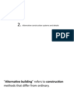 Alternative Construction Systems