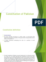 Constitution of Pakistan Human Rights 3rd Lecture