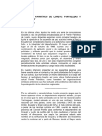 El Frente Patriótico de Loreto: Fortalezas Y Debilidades Alberto Chirif