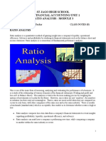 RATIO ANALYSIS Unit 1