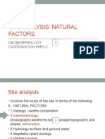 3-Site Analysis - Natural Factors Part 2