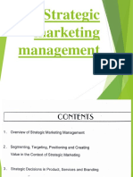 Strategic Marketing Management 1