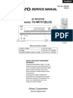 Onkyo tx-nr737 SM Parts Rev6