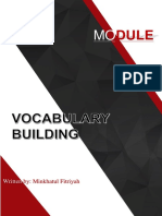 Modul Vocabulary Building.