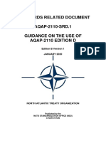 Aqap-2110-Srd-1 GUIDANCE ON THE USE OF AQAP-2110 Edition D