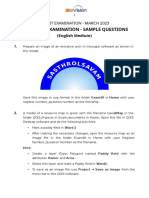 BIO-VISION Sample Questions-English PDF