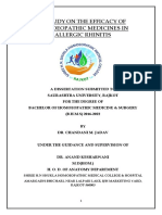 Chandani Jadav Allergic Rhinitis Final Submission Thesis PDF