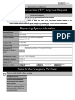 Emergency Procurement 2 1 21